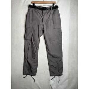 Propper Mens Gray Ripstop Tactical Cargo Pants with Belt Size Medium Regular
